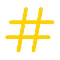 icon Hashtags